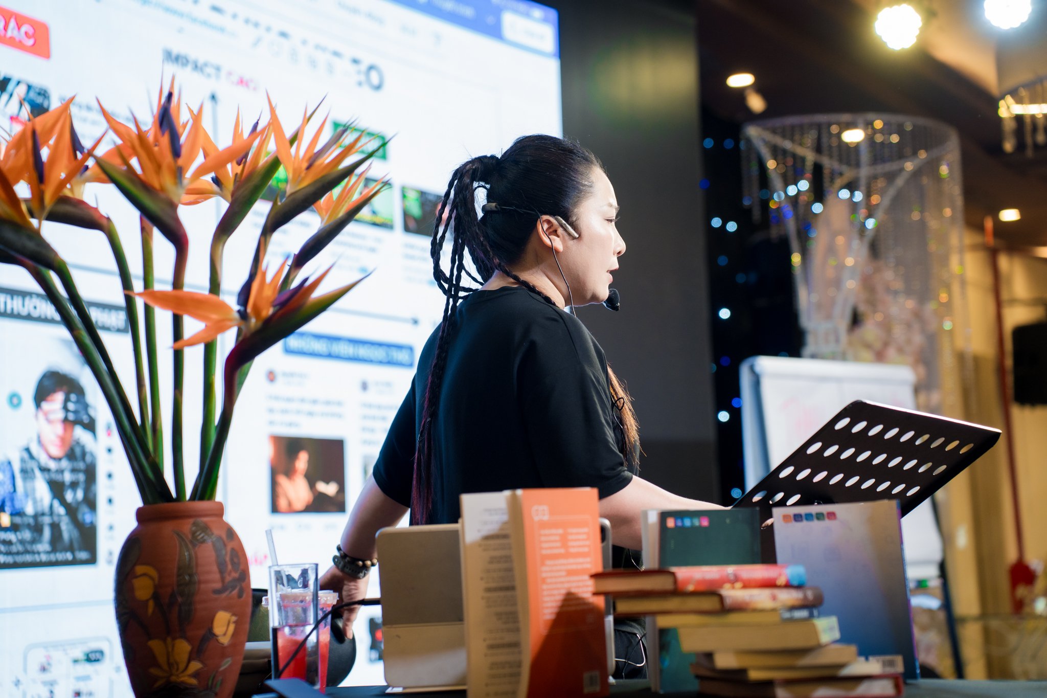 Đỗ Trương San San giảng dạy Video Marketing